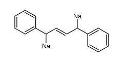 1,4-diphenyl-but-2-enediyl disodium Structure