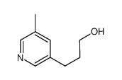 3-(5-methyl-pyridin-3-yl)-propan-1-ol结构式