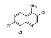 4-Amino-3,7,8-trichloroquinoline结构式