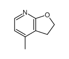 Furo[2,3-b]pyridine, 2,3-dihydro-4-methyl- (9CI)结构式
