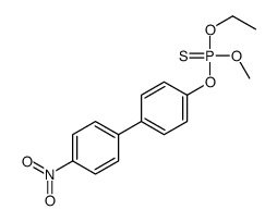 ethoxy-methoxy-[4-(4-nitrophenyl)phenoxy]-sulfanylidene-λ5-phosphane结构式