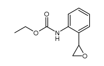 2-ethoxycarbonylaminostyrene oxide Structure