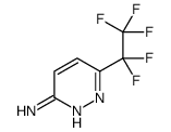 6-(Pentafluoroethyl)-3-pyridazinamine Structure