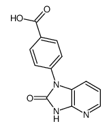 4-(2-oxo-2,3-dihydroimidazo[4,5-b]pyridin-1-yl)benzoic acid Structure