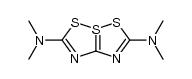 N2,N2,N6,N6-tetramethyl-4l4-[1,2,4]dithiazolo[5,1-e][1,2,4]dithiazole-2,6-diamine结构式