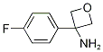 3-(4-Fluorophenyl)oxetan-3-amine Structure