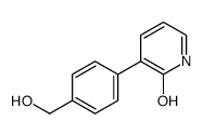 3-[4-(hydroxymethyl)phenyl]-1H-pyridin-2-one结构式