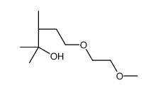 (3S)-5-(2-Methoxyethoxy)-2,3-dimethyl-2-pentanol结构式
