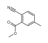2-Cyano-5-methyl-benzoic acid methyl ester structure