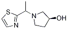 (S)-1-(1-Thiazol-2-yl-ethyl)-pyrrolidin-3-ol picture