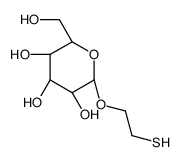 (3S,5S,6R)-2-(hydroxymethyl)-6-(2-sulfanylethoxy)oxane-3,4,5-triol结构式