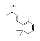4-(2,6,6-trimethylcyclohexa-1,3-dien-1-yl)but-3-en-2-ol Structure