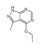 4-ethoxy-3-iodo-1H-pyrazolo[3,4-d]pyrimidine Structure