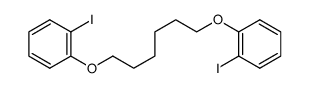 1,6-bis(2-iodophenoxy)hexane Structure