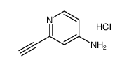 2-Ethynylpyridin-4-amine hydrochloride Structure