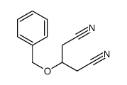 3-phenylmethoxypentanedinitrile结构式