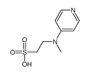 2-[methyl(pyridin-4-yl)amino]ethanesulfonic acid结构式
