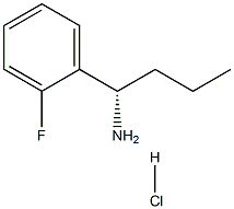 (1S)-1-(2-FLUOROPHENYL)BUTYLAMINE HCl Structure