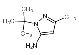 1-(TERT-BUTYL)-3-METHYL-1H-PYRAZOL-5-AMINE structure