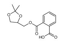 2-({[(4R)-2,2-Dimethyl-1,3-dioxolan-4-yl]methoxy}carbonyl)benzoic acid Structure