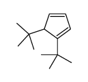 1,5-ditert-butylcyclopenta-1,3-diene结构式