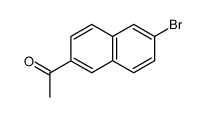 2-乙酰基-6-溴萘结构式