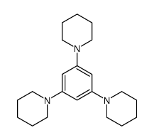 1-[3,5-di(piperidin-1-yl)phenyl]piperidine结构式