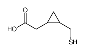 1-(mercaptomethyl)-cyclopropaneacetic acid Structure