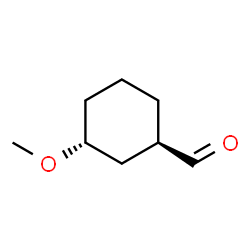 Cyclohexanecarboxaldehyde, 3-methoxy-, trans- (9CI) picture