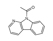 9-acetyl-9H-pyrido[2,3-b]indole结构式