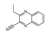 2-Quinoxalinecarbonitrile,3-ethyl-(8CI,9CI) structure