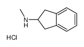 茚满-2-基-甲胺盐酸盐结构式