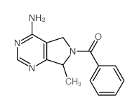 (5-amino-9-methyl-2,4,8-triazabicyclo[4.3.0]nona-2,4,10-trien-8-yl)-phenyl-methanone picture