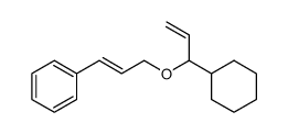 [(E)-3-(1-Cyclohexyl-allyloxy)-propenyl]-benzene结构式