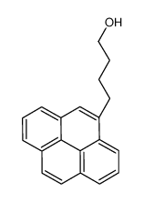 4-pyren-4-ylbutan-1-ol结构式
