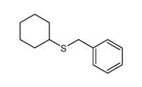 cyclohexylsulfanylmethylbenzene Structure