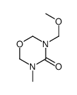 3-(Methoxymethyl)-5-methyl-1,3,5-oxadiazinan-4-one Structure