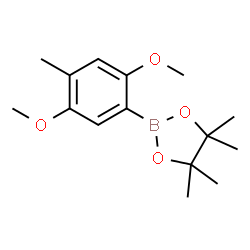 2,5-Dimethoxy-4-methylphenylboronic acid pinacol eater结构式