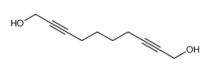 2,8-Decadiyne-1,10-diol structure