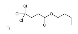 4-butoxy-1,1,1,4-tetrachlorobutane,titanium Structure
