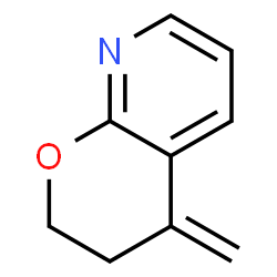 2H-Pyrano[2,3-b]pyridine,3,4-dihydro-4-methylene-(9CI)结构式