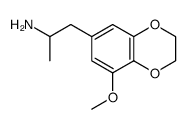 3,4-Ethylenedioxy-5-methoxyamphetamine结构式