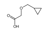 2-(cyclopropylmethoxy)acetic acid结构式