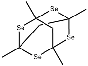 1,3,5,7-Tetramethyl-2,4,6,8-tetraselenaadamantane结构式