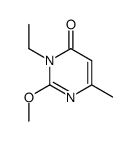 3-ethyl-2-methoxy-6-methyl-4-pyrimidinone结构式