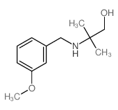 1-Propanol,2-[[(3-methoxyphenyl)methyl]amino]-2-methyl- picture