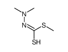 methyl N-(dimethylamino)carbamodithioate Structure