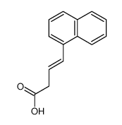 4ξ-[1]naphthyl-but-3-enoic acid结构式