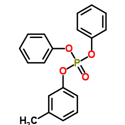 3-Methylphenyl diphenyl phosphate structure