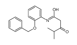 N-2-BENZYLOXYPHENYL ISOBUTYRYLACETAMIDE Structure